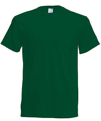 Fruit of the Loom - Original T - Vert bouteille - Ajoutez votre design/logo