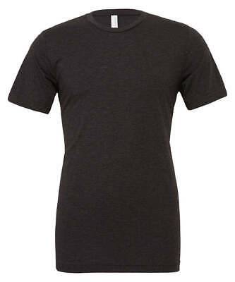 Bella Canvas - T-shirt ras du cou unisexe triblend - Anthracite - Ajoutez votre logo