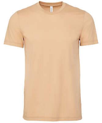 Bella Canvas - T-shirt ras du cou unisexe en jersey - Dune de sable - Ajoutez votre design/logo