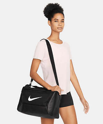 Nike - Sac de sport Nike Brasilia XS 9,5 (25 L) - Noir/Blanc - Ajoutez votre design/logo