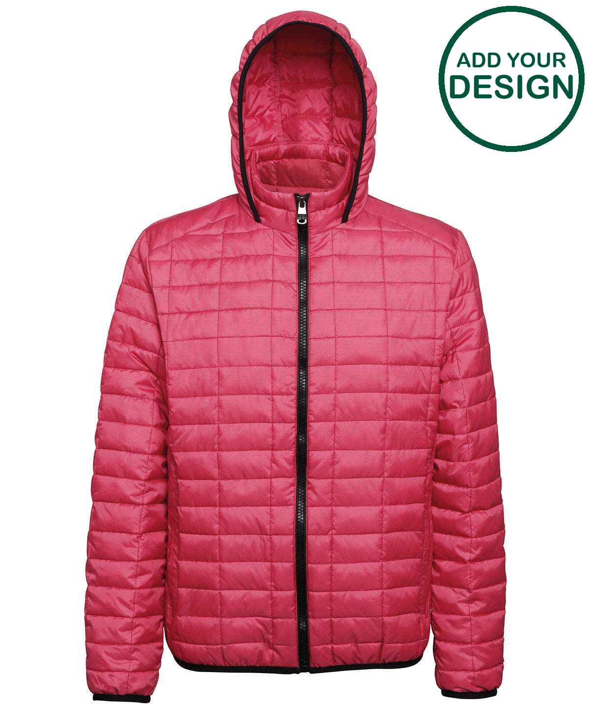 Honeycomb hooded jacket