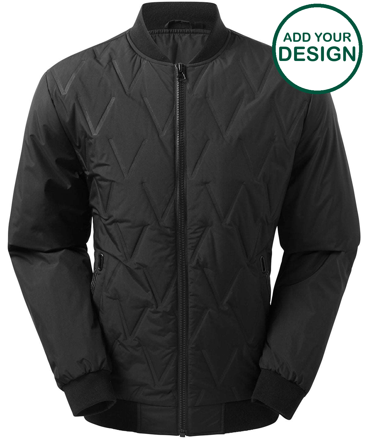 Vector moulded bomber jacket