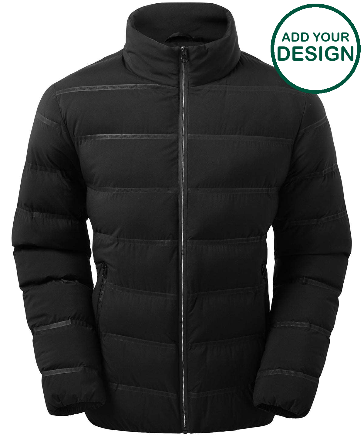 Welded padded jacket