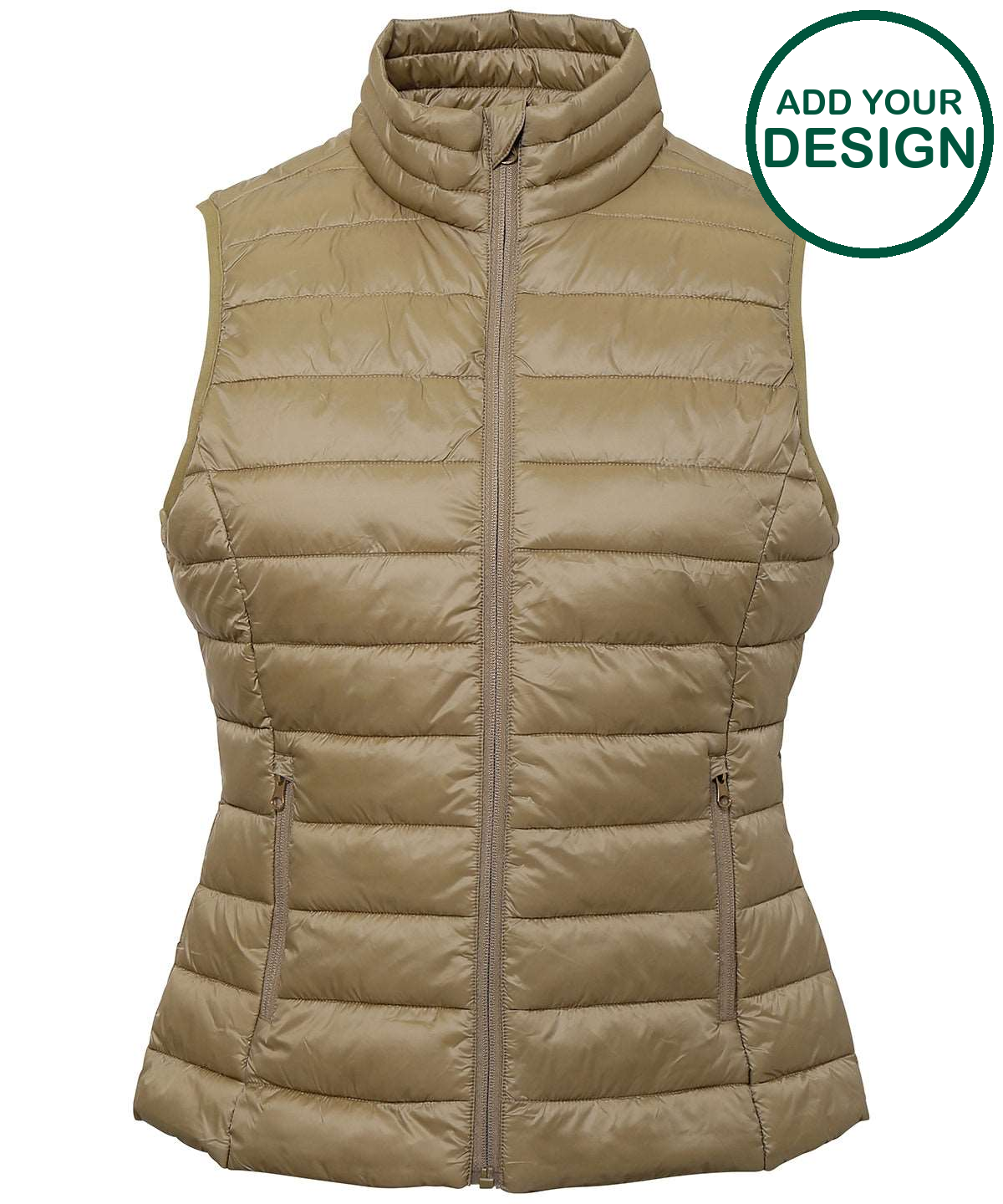 Women's terrain padded gilet