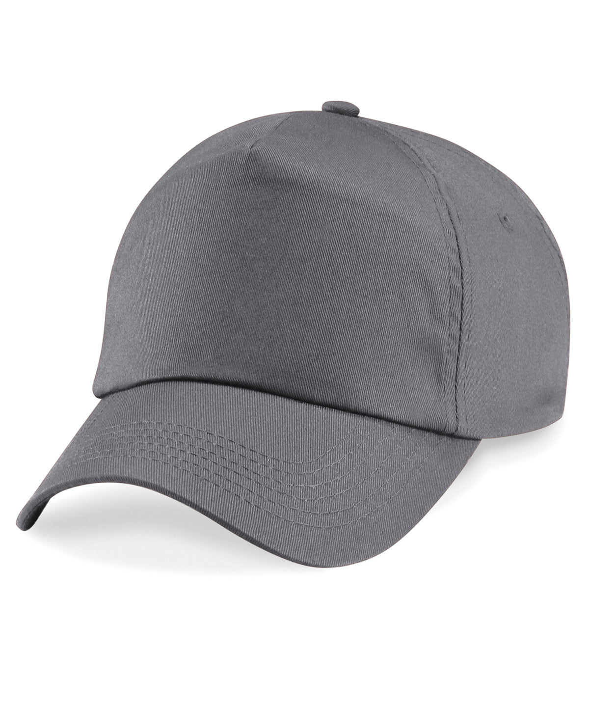 Beechfield – Original 5-Panel-Kappe – Graphitgrau – Fügen Sie Ihr Design/Logo hinzu
