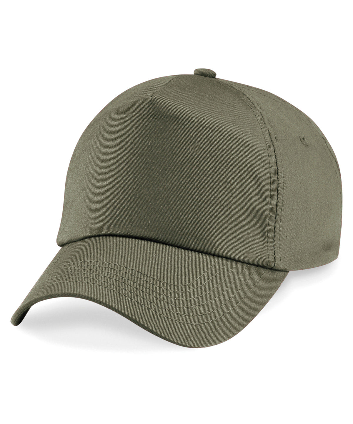 Beechfield – Original 5-Panel-Kappe – Olivgrün – Fügen Sie Ihr Design/Logo hinzu
