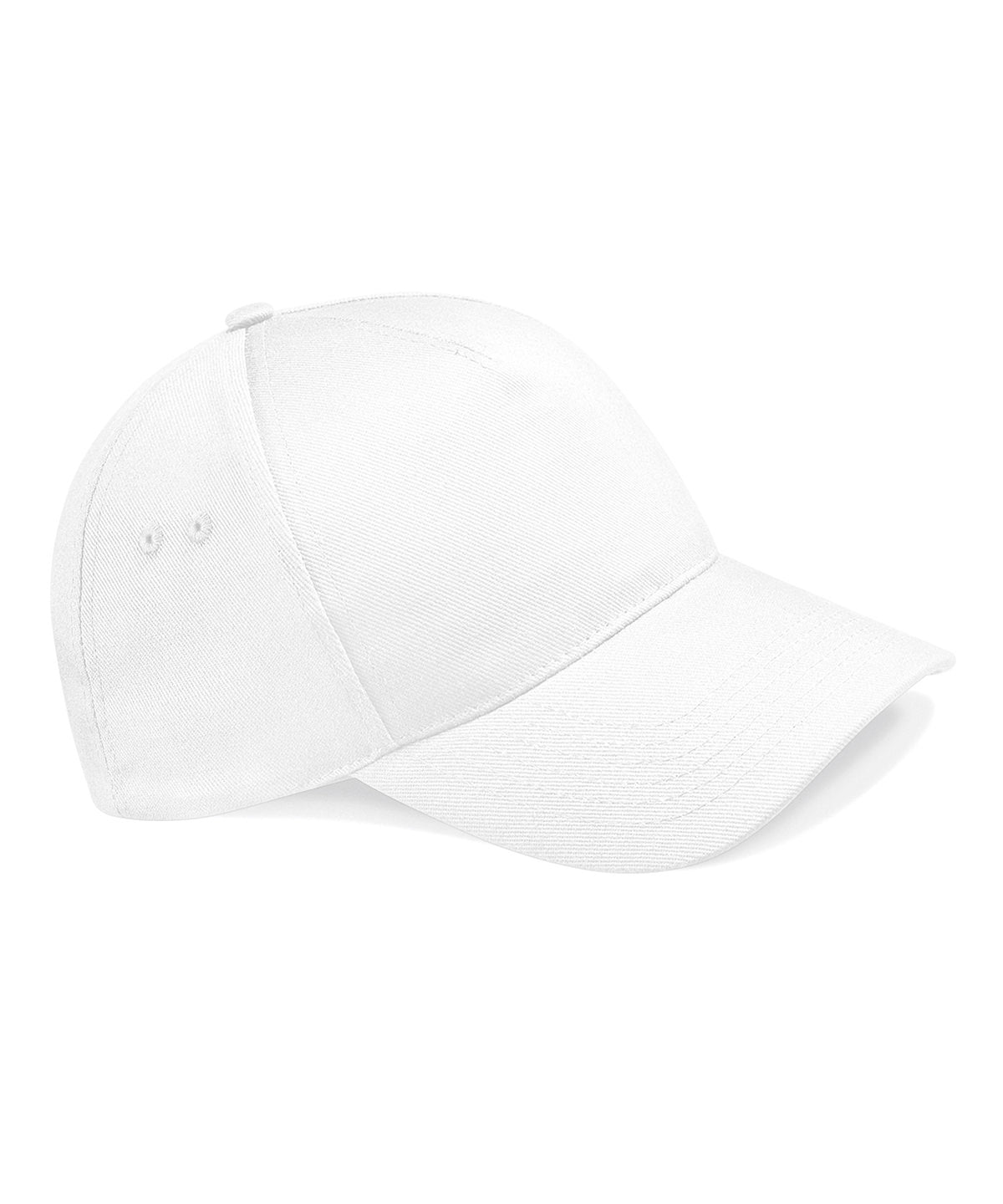 Beechfield - Ultimate 5-panel cap - White - Add Your Design/Logo