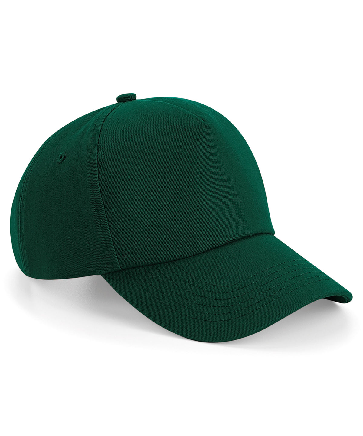 Beechfield - Casquette authentique à 5 panneaux - Vert bouteille - Ajoutez votre design/logo