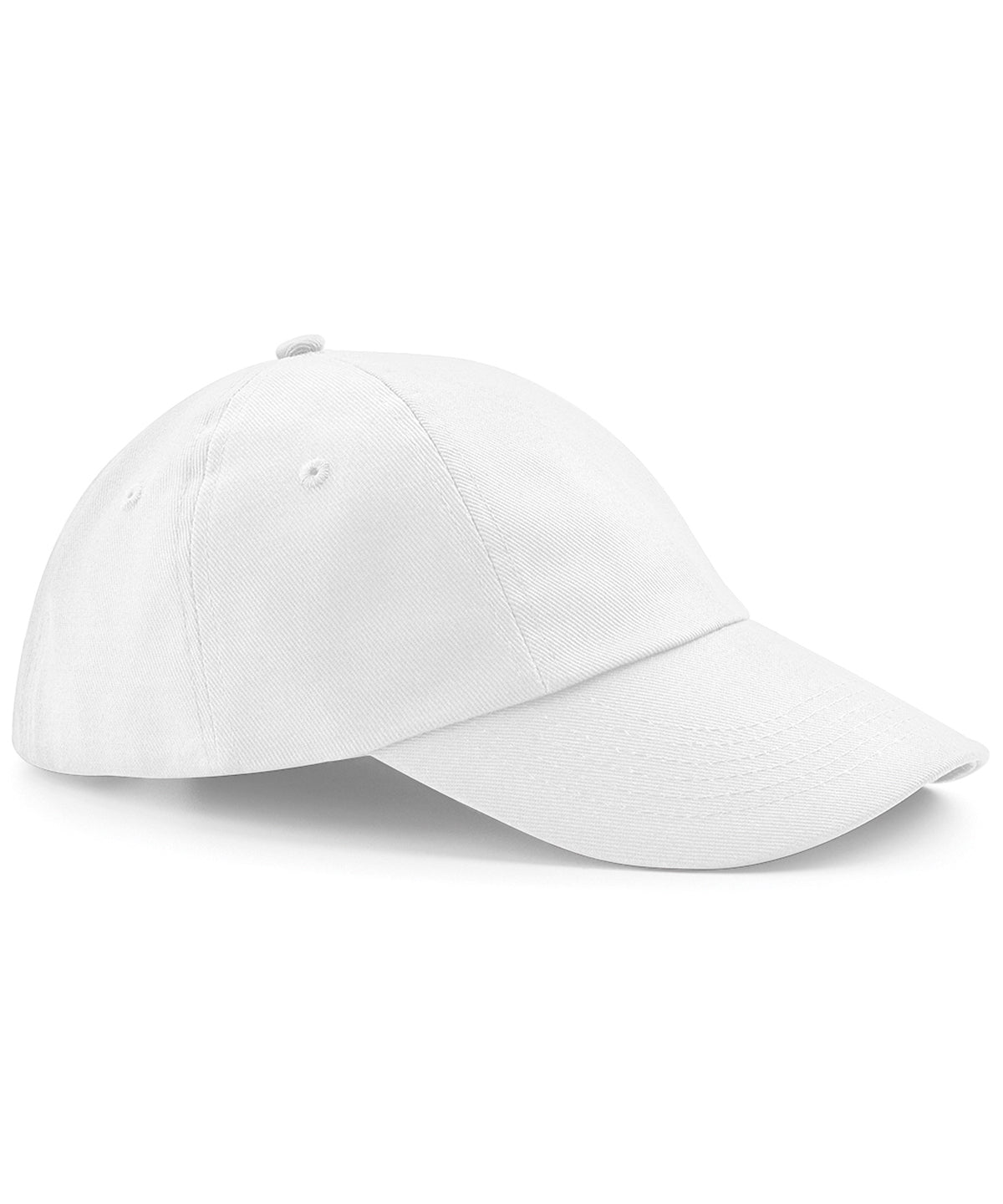 Beechfield - Low-profile heavy cotton drill cap - White - Add Your Design/Logo
