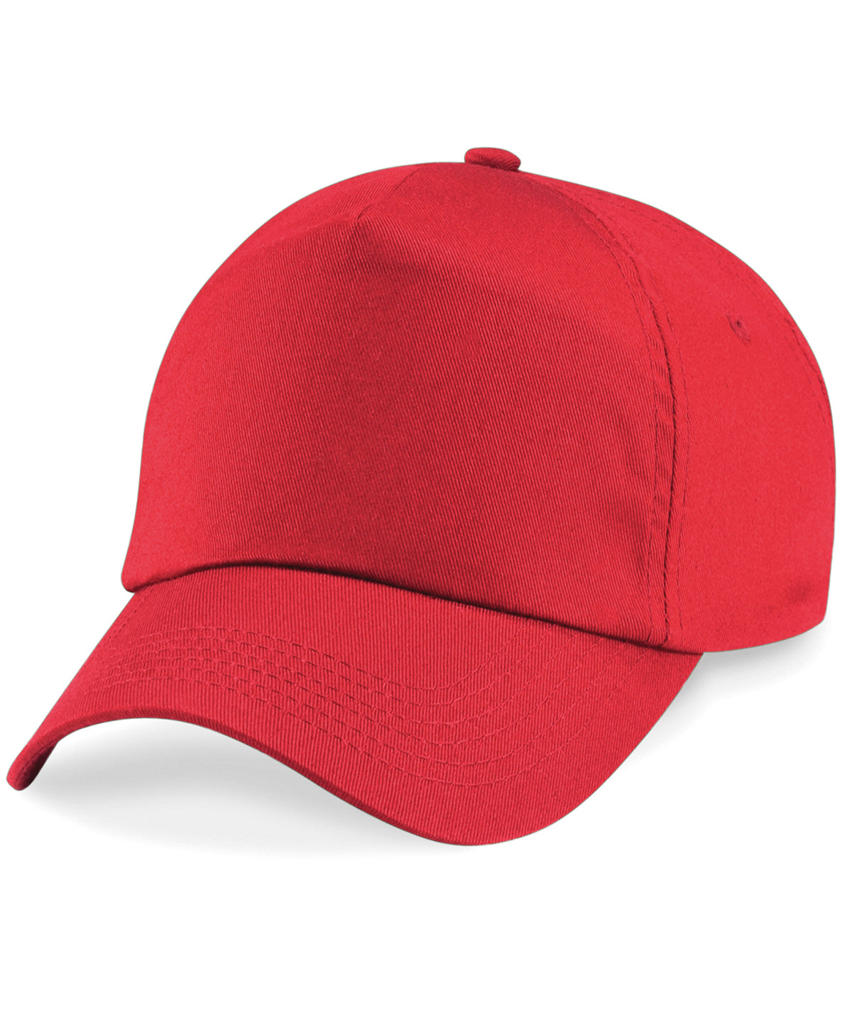 Beechfield - Junior original 5-panel cap - Bright Red - Add Your Design/Logo
