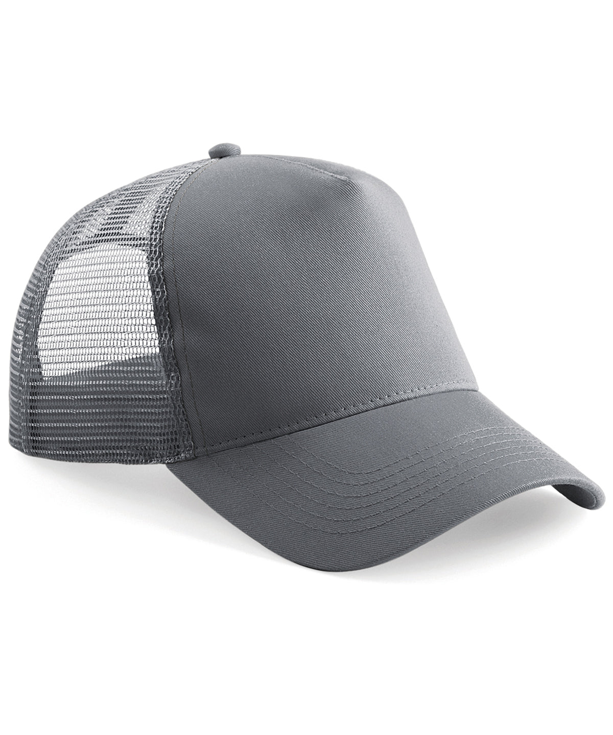 Beechfield - Snapback trucker - Graphite Grey/Graphite Grey - Add Your Design/Logo
