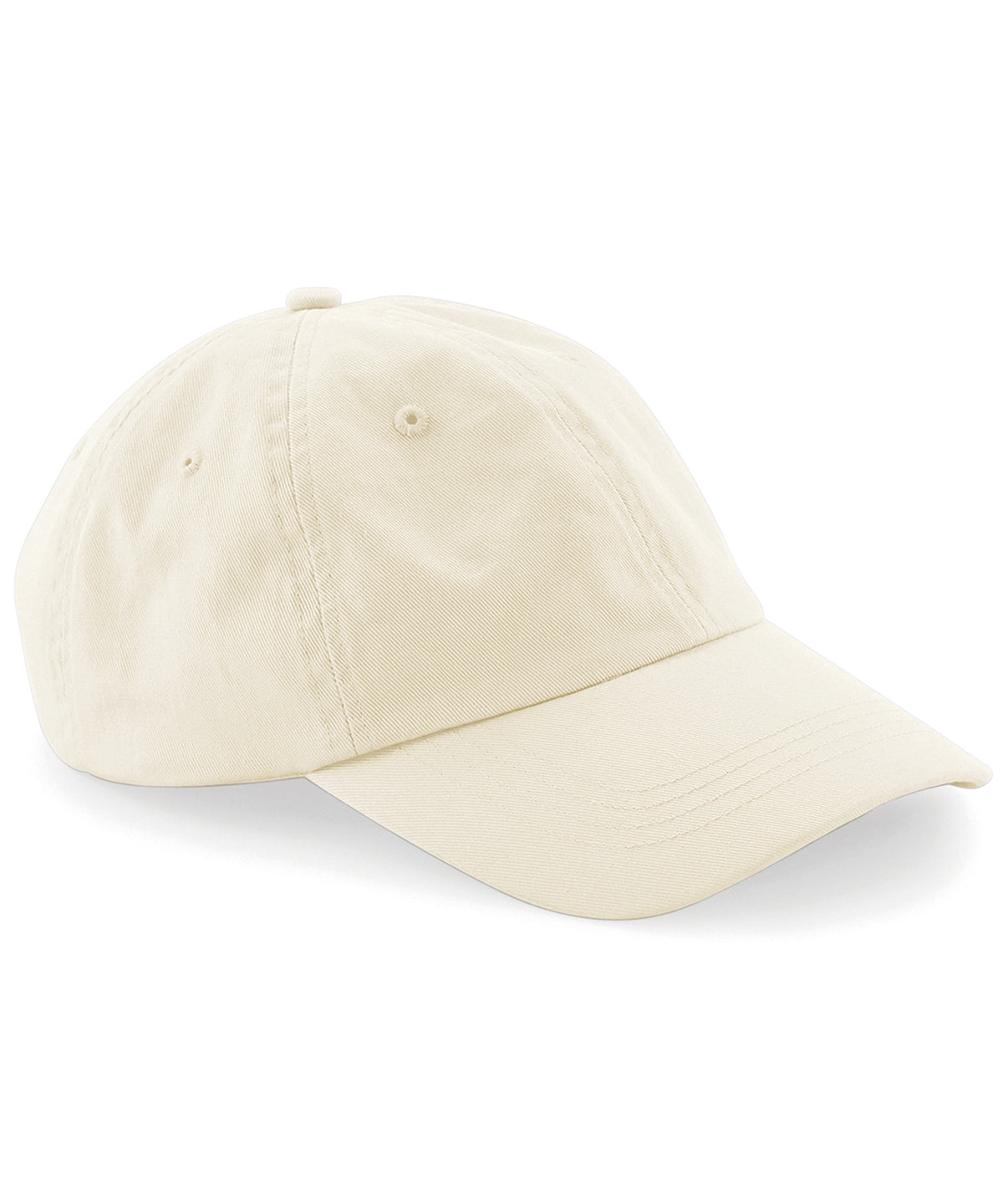 Beechfield - Casquette basse à 6 panneaux - Beige - Ajoutez votre design/logo