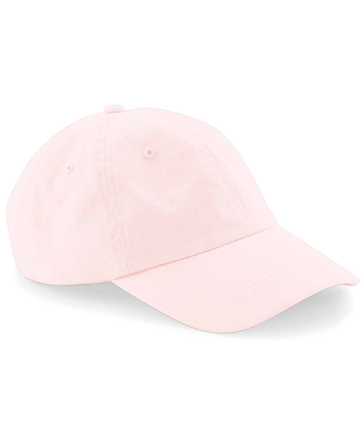 Beechfield - Casquette basse à 6 panneaux - Rose pastel - Ajoutez votre design/logo