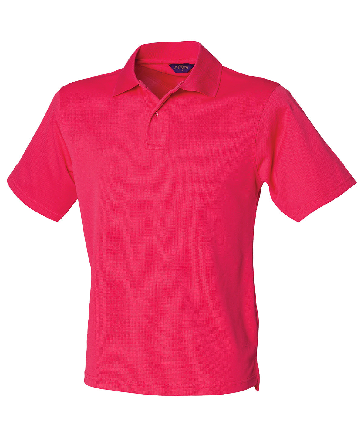 Henbury – Coolplus® Poloshirt – Hellrosa – Fügen Sie Ihr Design/Logo hinzu
