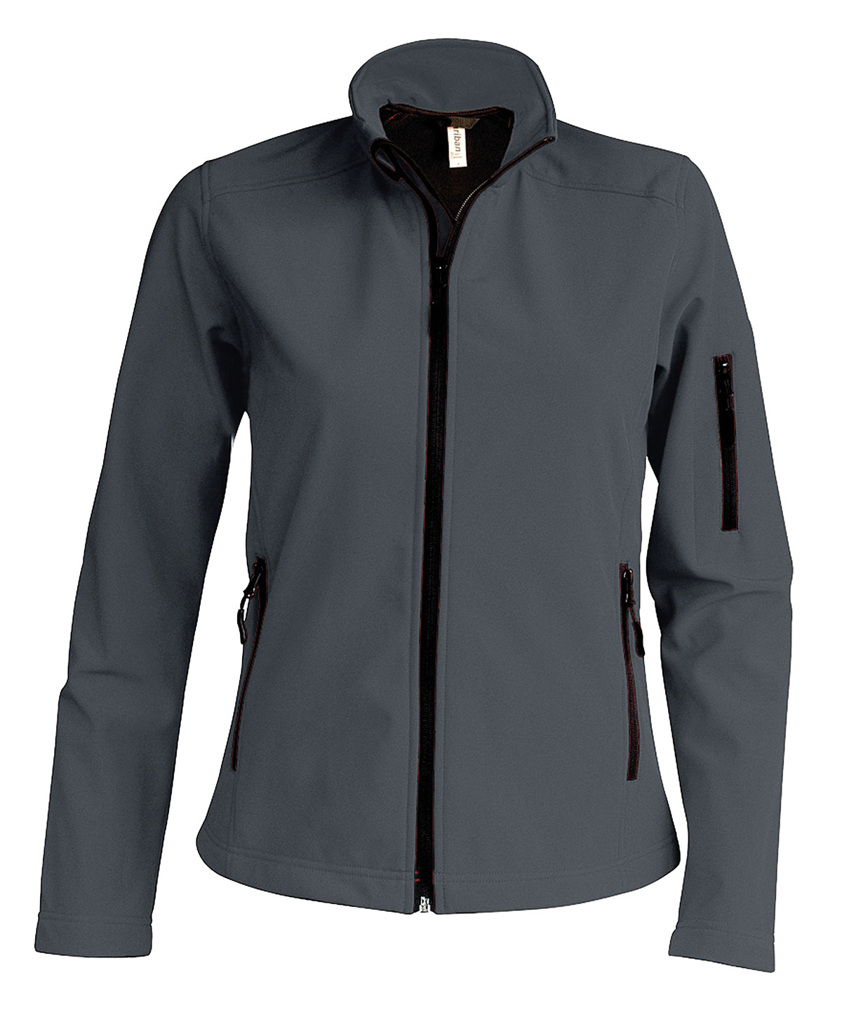 Kariban - Damen Softshelljacke - Titanium - Fügen Sie Ihr Design/Logo hinzu
