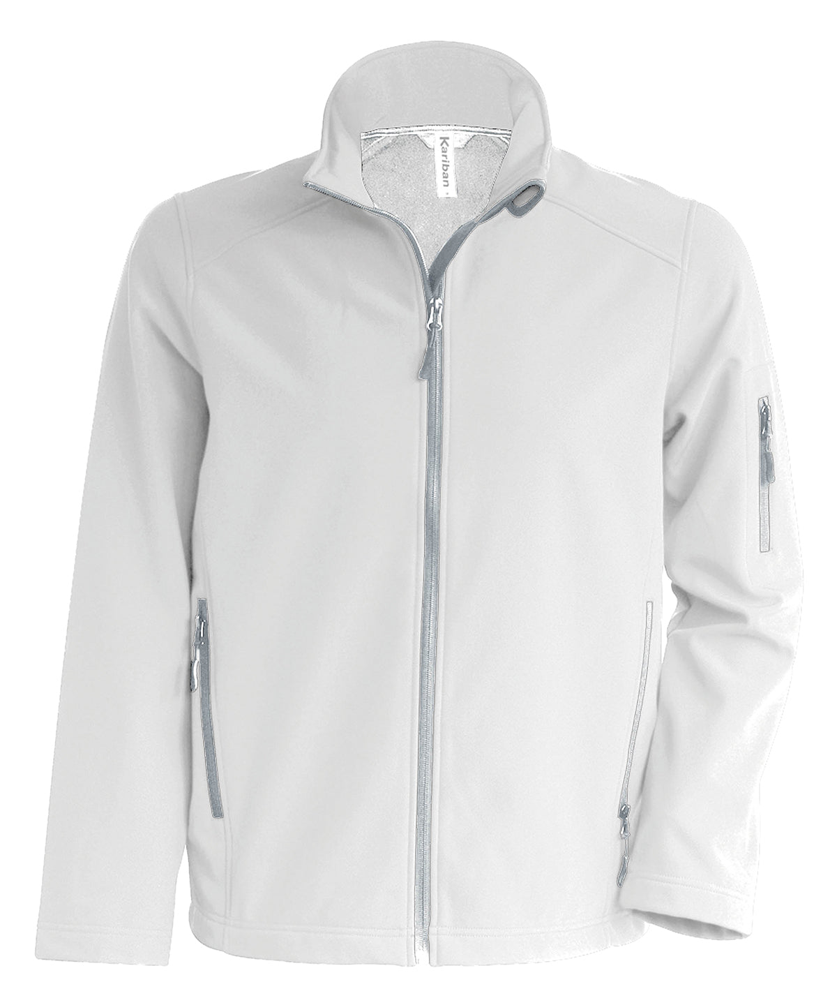 Kariban - Veste softshell - Blanc - Ajoutez votre design/logo