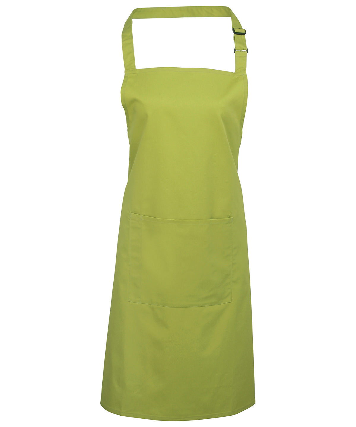 Premier - Tablier bavette avec poche - Citron vert - Ajoutez votre design/logo