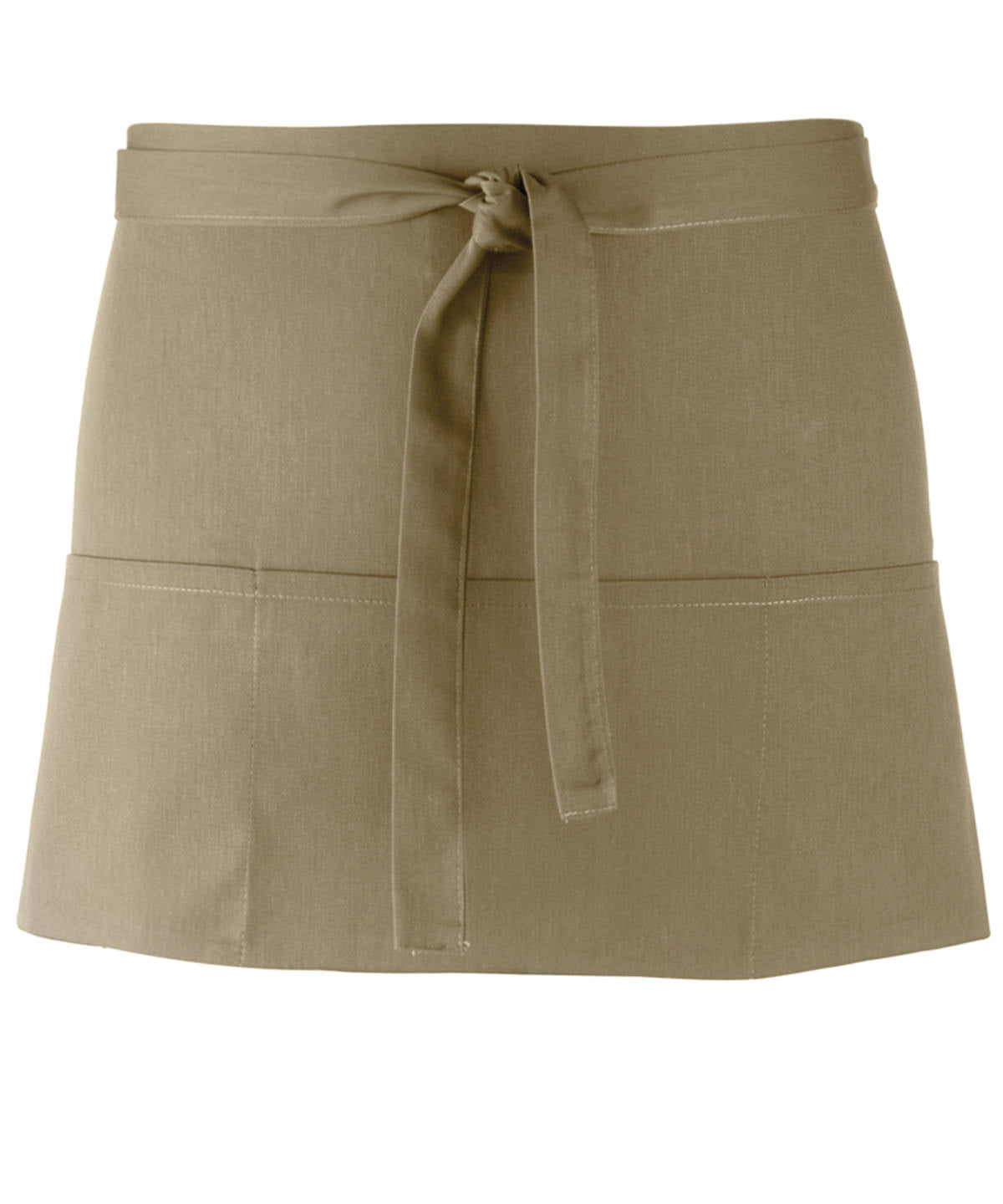 Premier - Tablier 3 poches Couleurs - Olive - Ajoutez votre design/logo