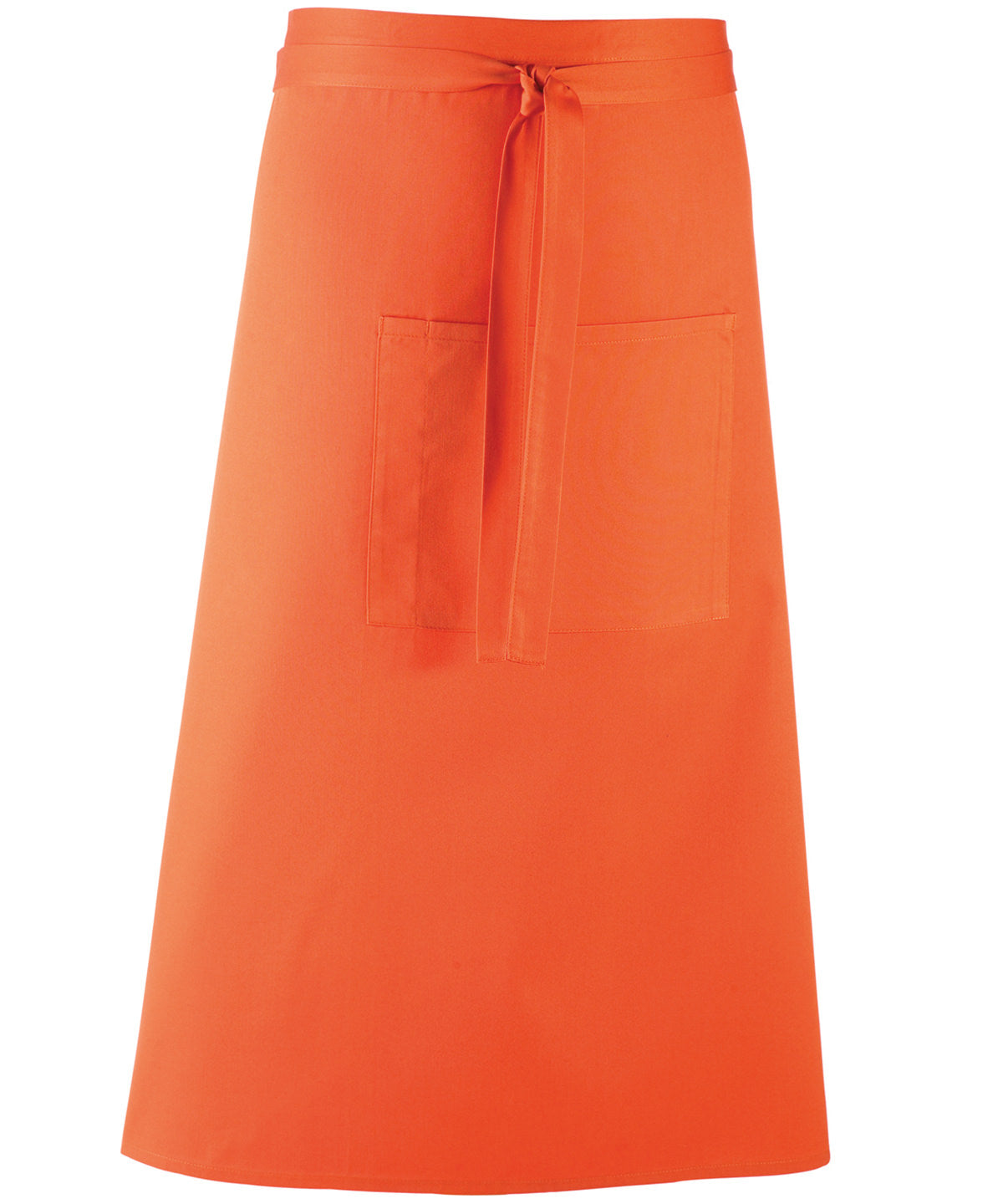 Premier - Tablier de bar couleurs - Orange - Ajoutez votre design/logo