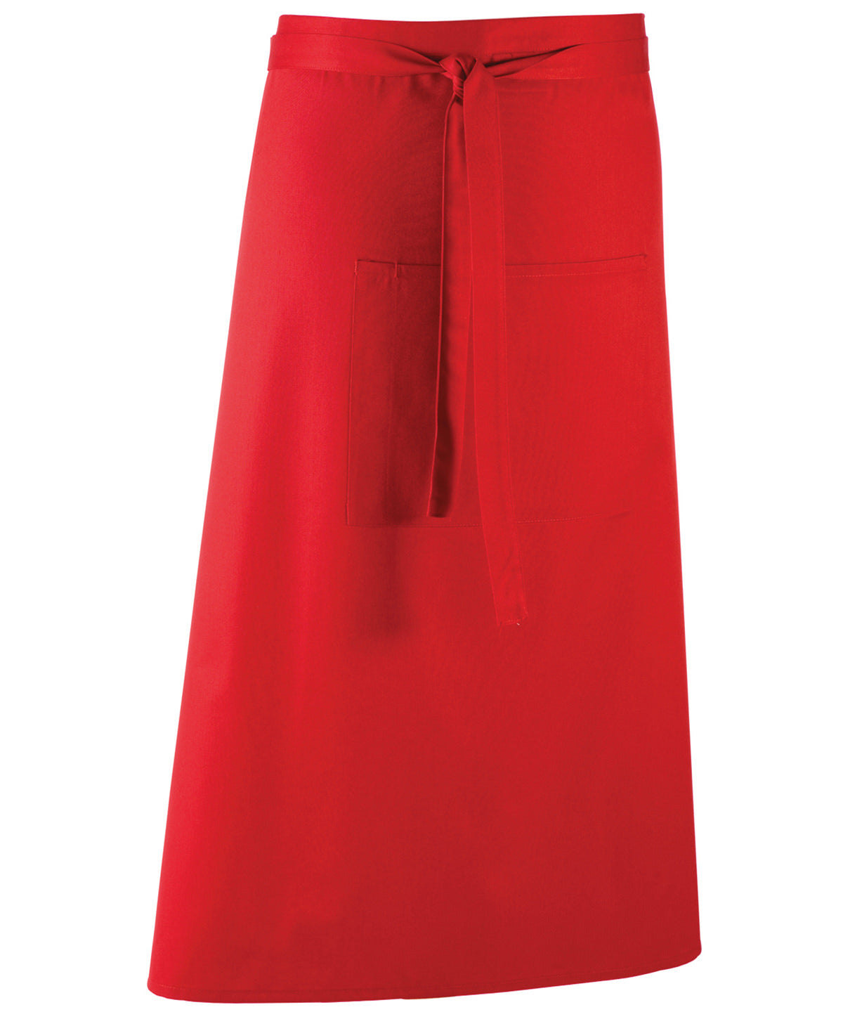 Premier - Tablier de bar Colours - Rouge - Ajoutez votre design/logo