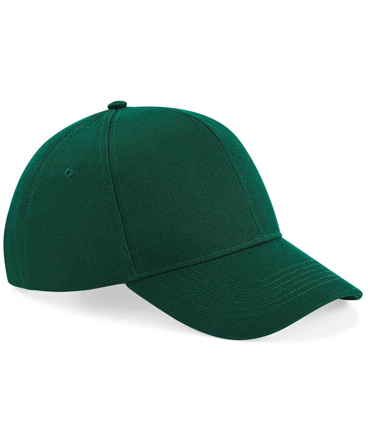 Beechfield – Ultimate 6-Panel-Kappe – Flaschengrün – Fügen Sie Ihr Design/Logo hinzu