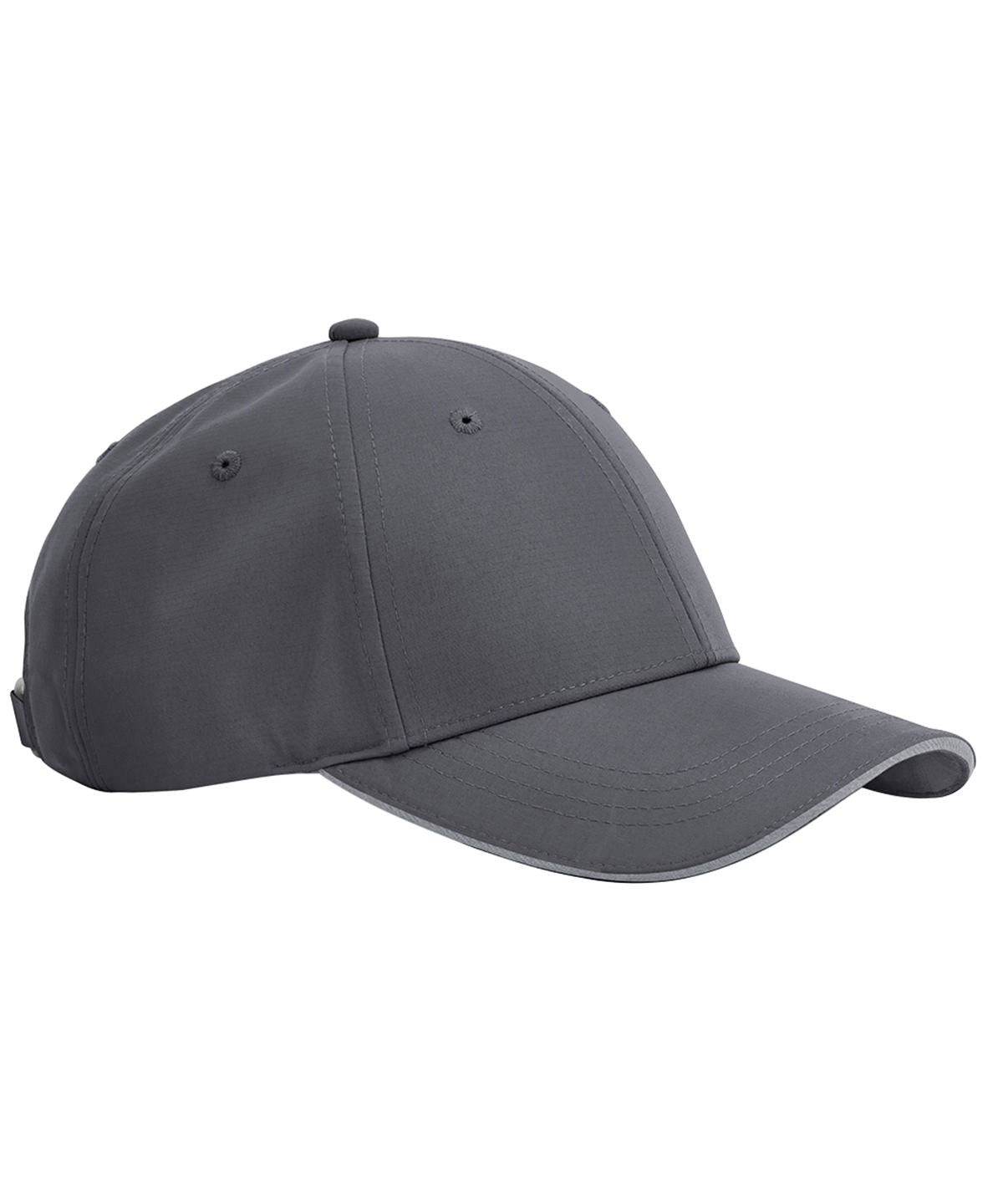 Beechfield - Casquette Team Sports-Tech - Gris graphite/Gris clair - Ajoutez votre design/logo
