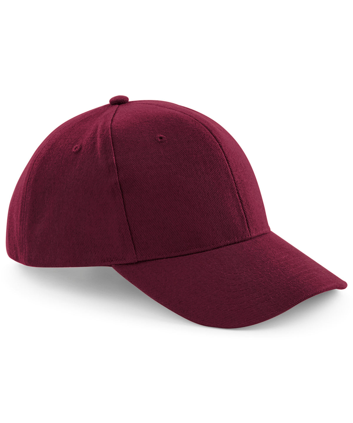 Beechfield - Casquette en coton brossé épais style professionnel - Bordeaux - Ajoutez votre design/logo