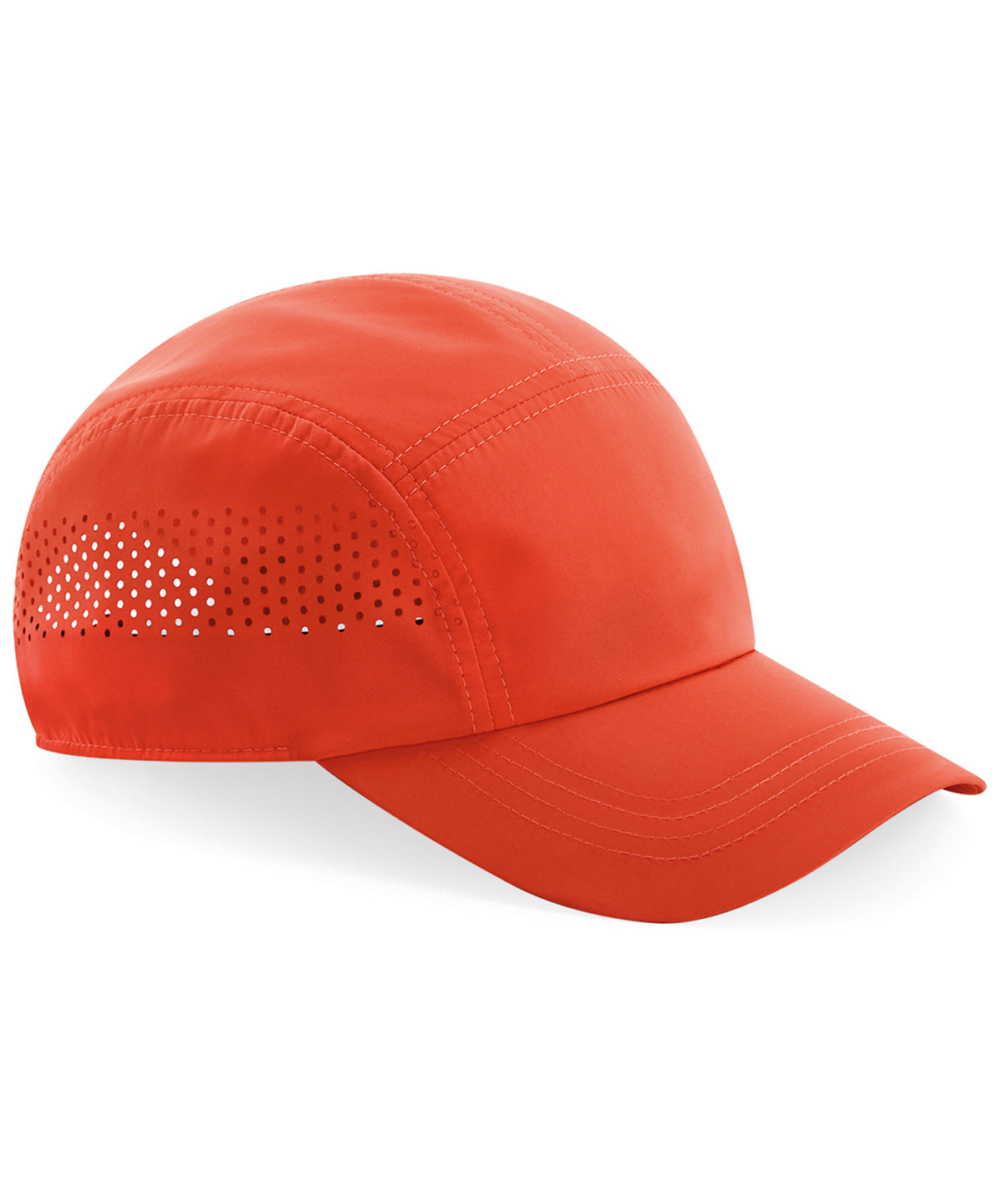 Beechfield – Technische Laufkappe – Chilirot – Fügen Sie Ihr Design/Logo hinzu