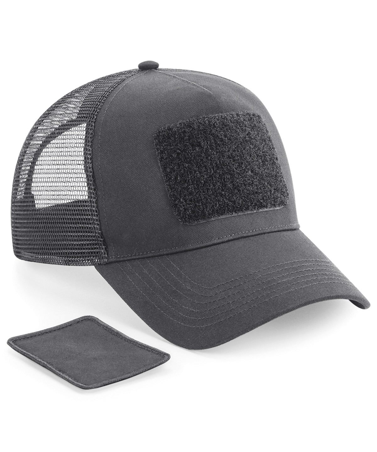 Beechfield - Casquette snapback trucker - Gris graphite - Ajoutez votre design/logo