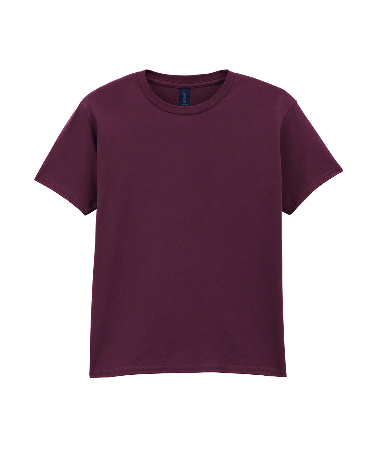 Gildan – Softstyle Ringspun T-Shirt für Jugendliche – Kastanienbraun – Fügen Sie Ihr Design/Logo hinzu