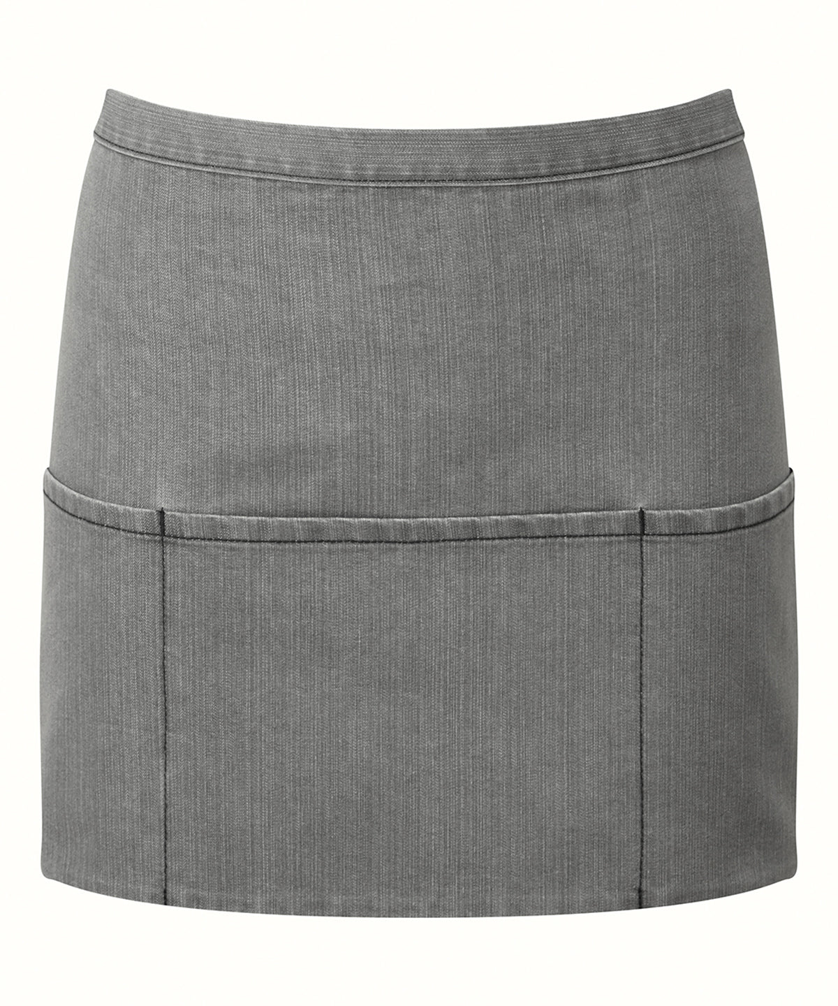 Premier - Tablier 3 poches Colours - Denim gris - Ajoutez votre design/logo