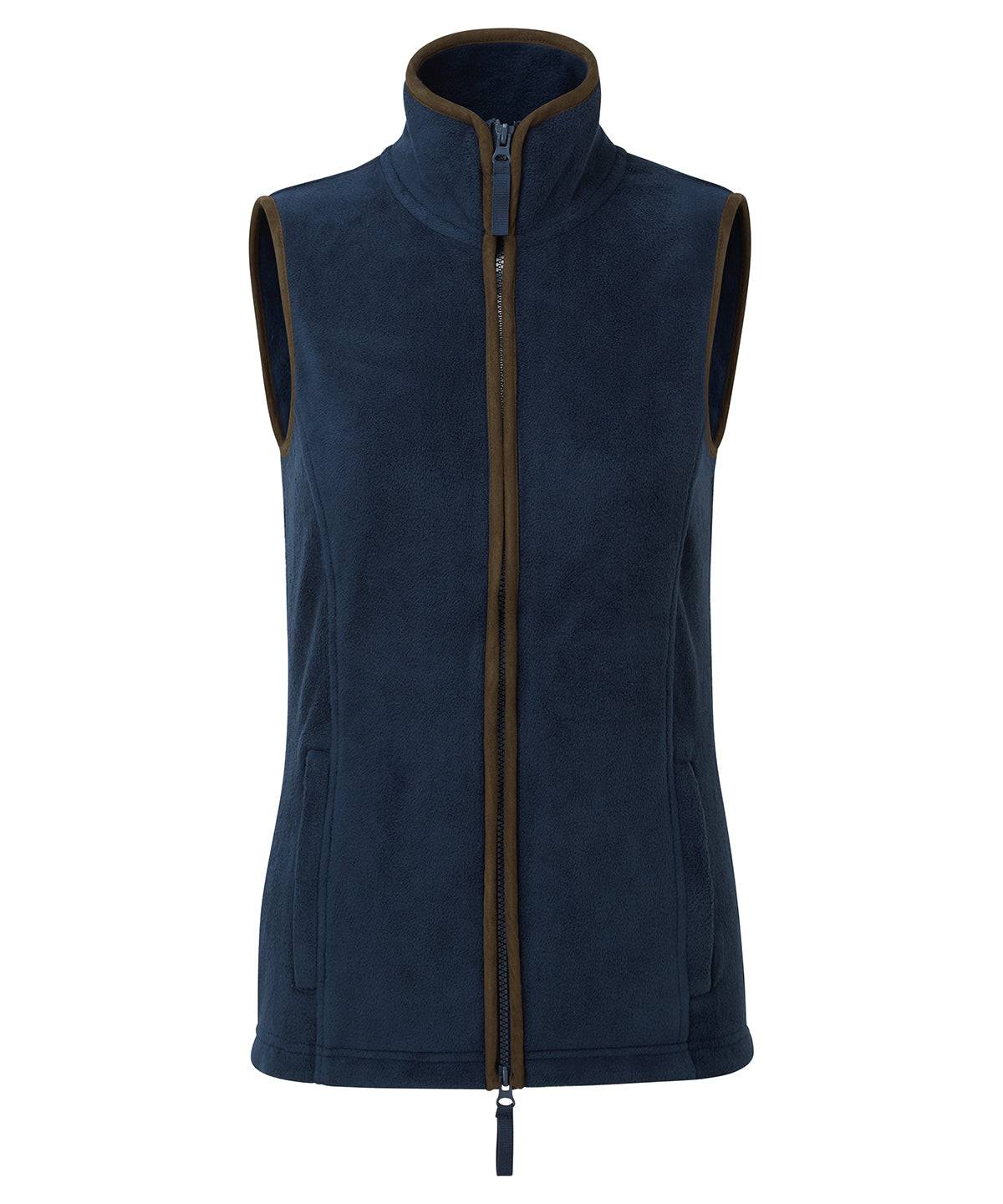 Womens artisan fleece gilet