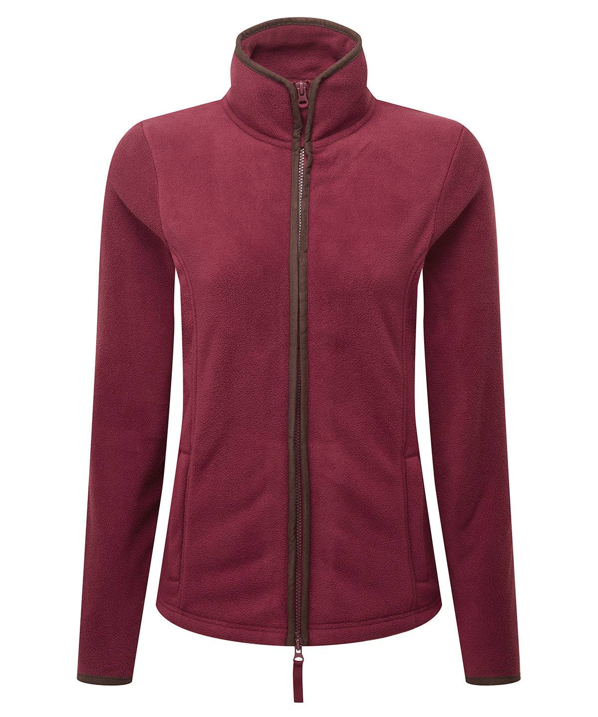 Womens artisan fleece jacket