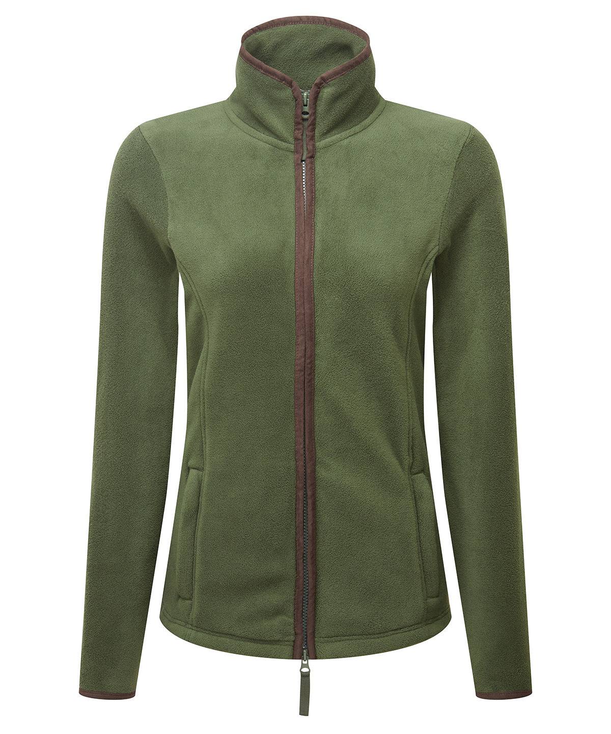 Womens artisan fleece jacket