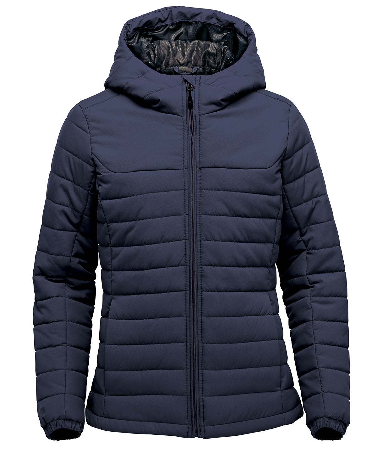 Womens Nautilus quilted hooded jacket
