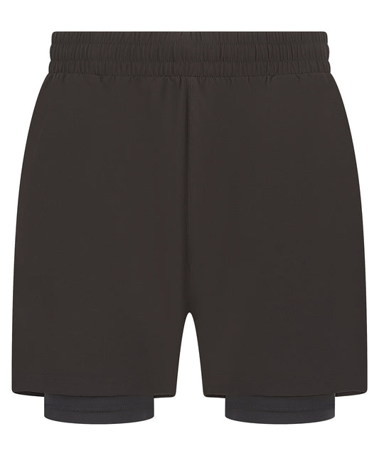 Double-layer sports shorts