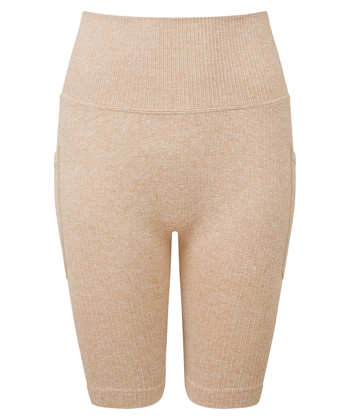 Womens TriDri® ribbed seamless '3D Fit' cycle shorts