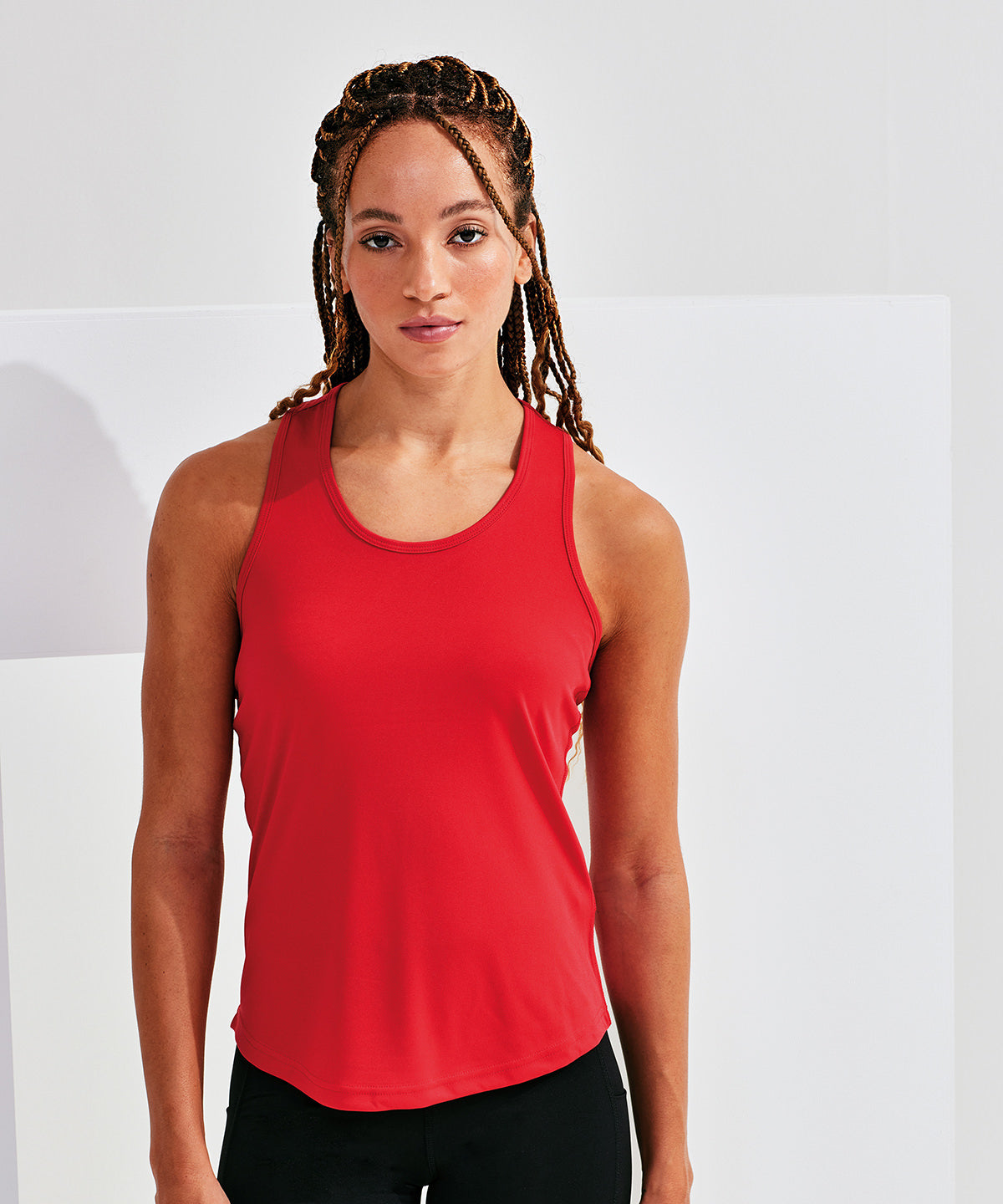 Womens TriDri® recycled performance slim racerback vest
