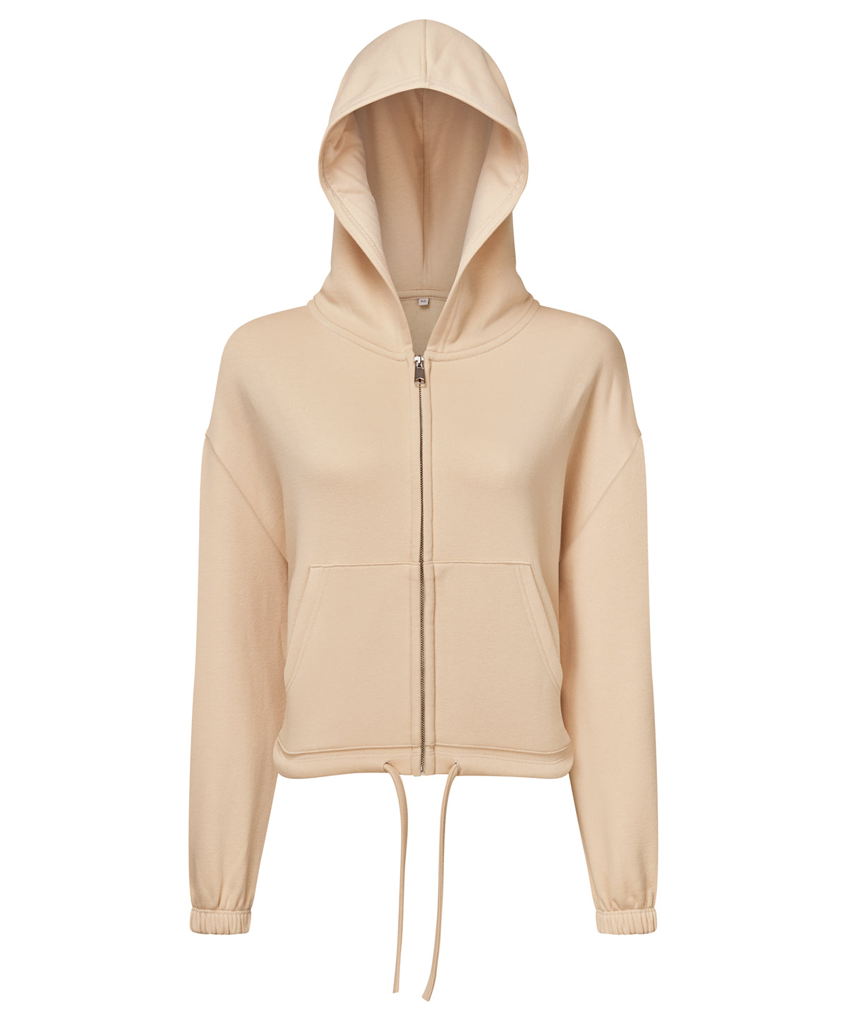 Womens TriDri® recycled drawstring full-zip hoodie