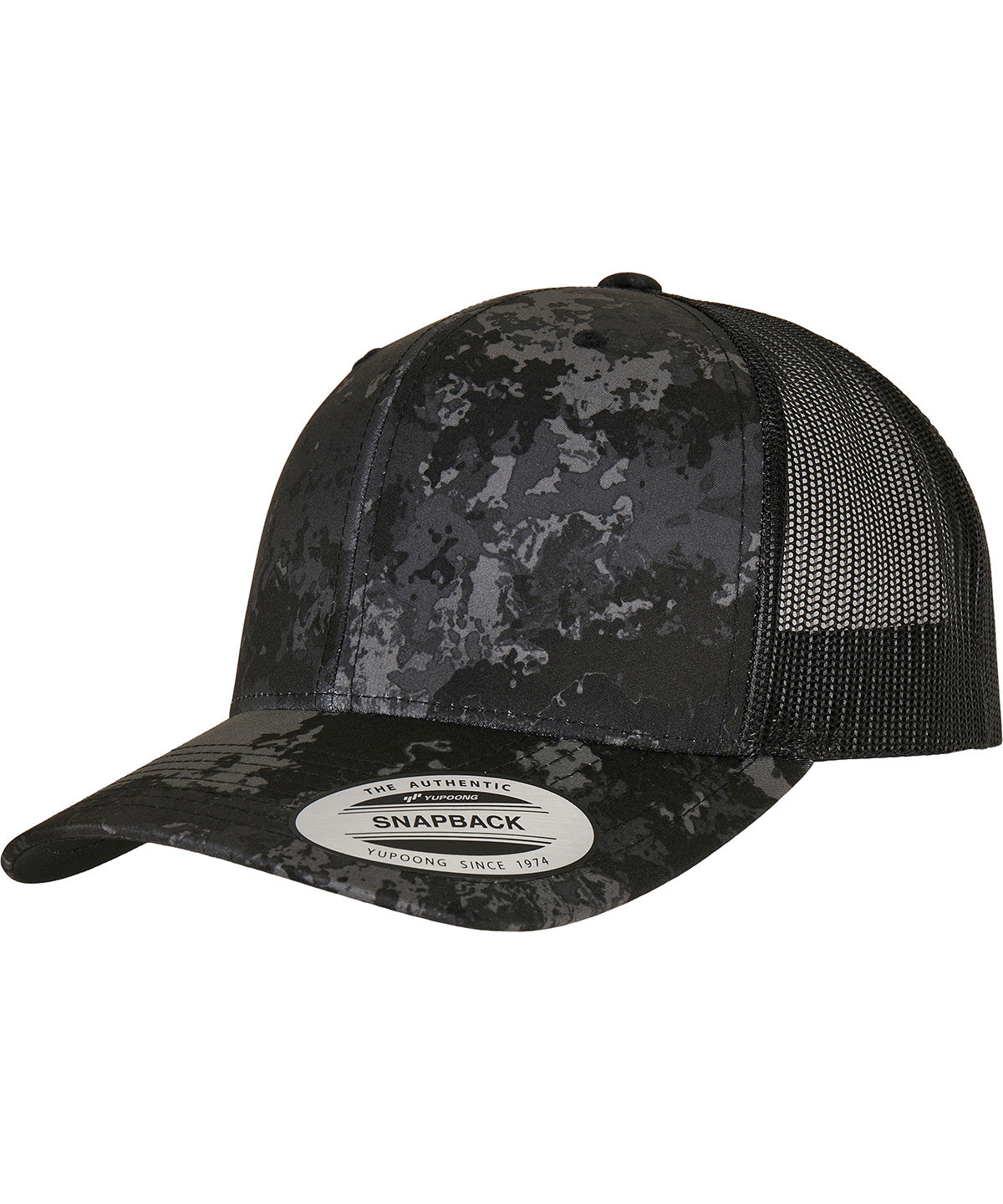 YP Classics® Veil Camo retro trucker cap (6606VC)