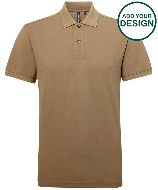 Men’s polycotton blend polo