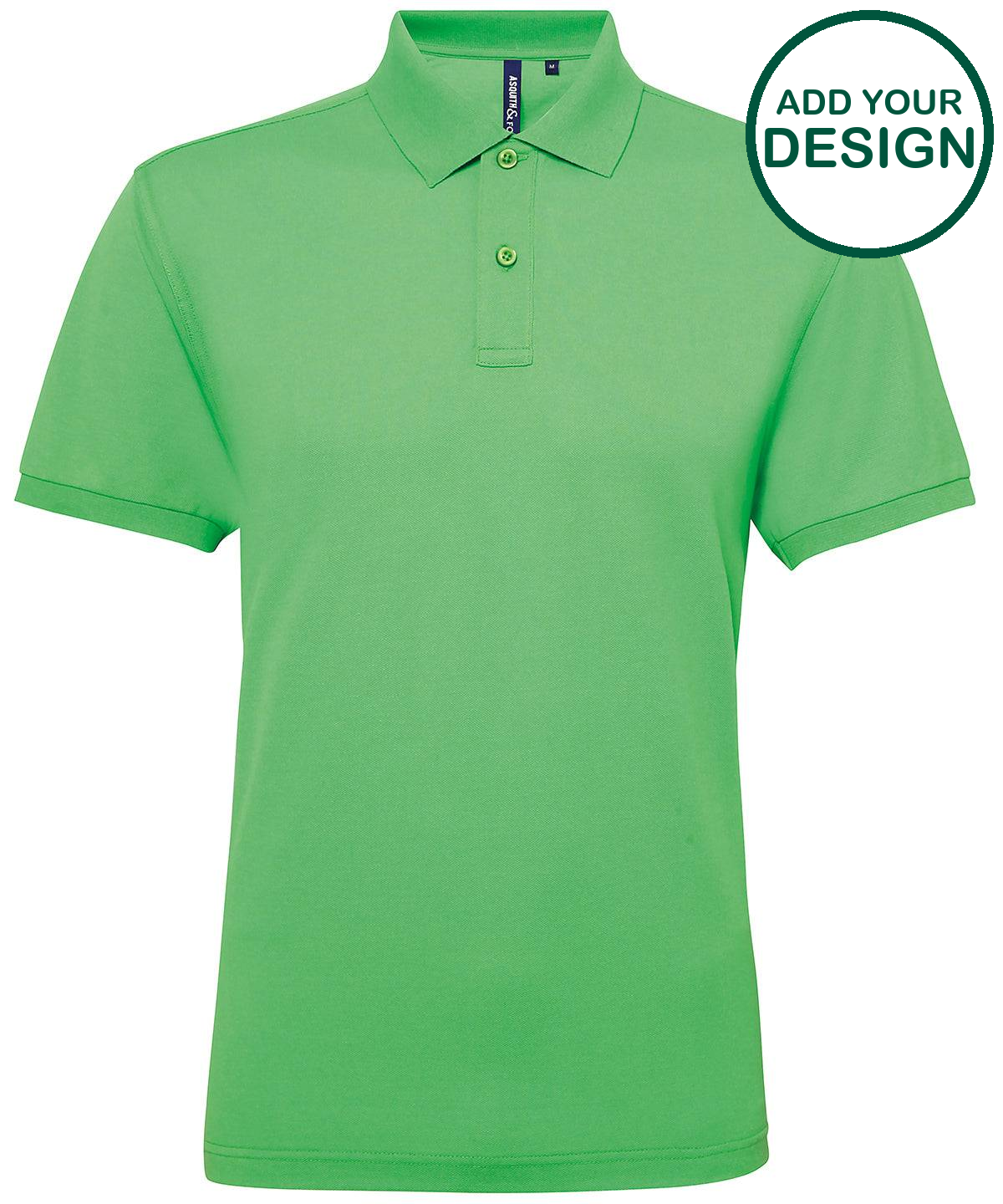 Men’s polycotton blend polo