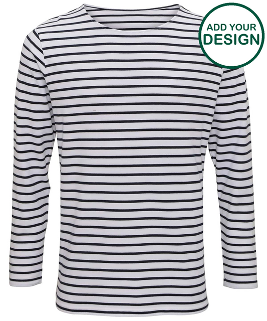 Men's Marinière coastal long sleeve tee