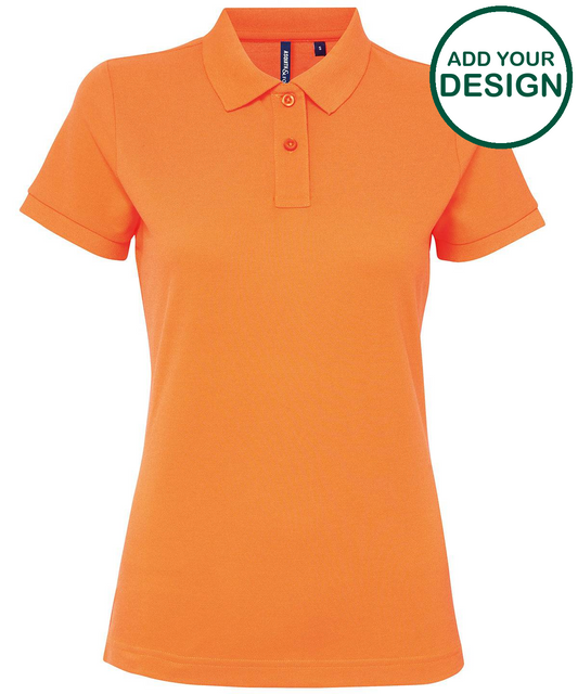 Women’s polycotton blend polo