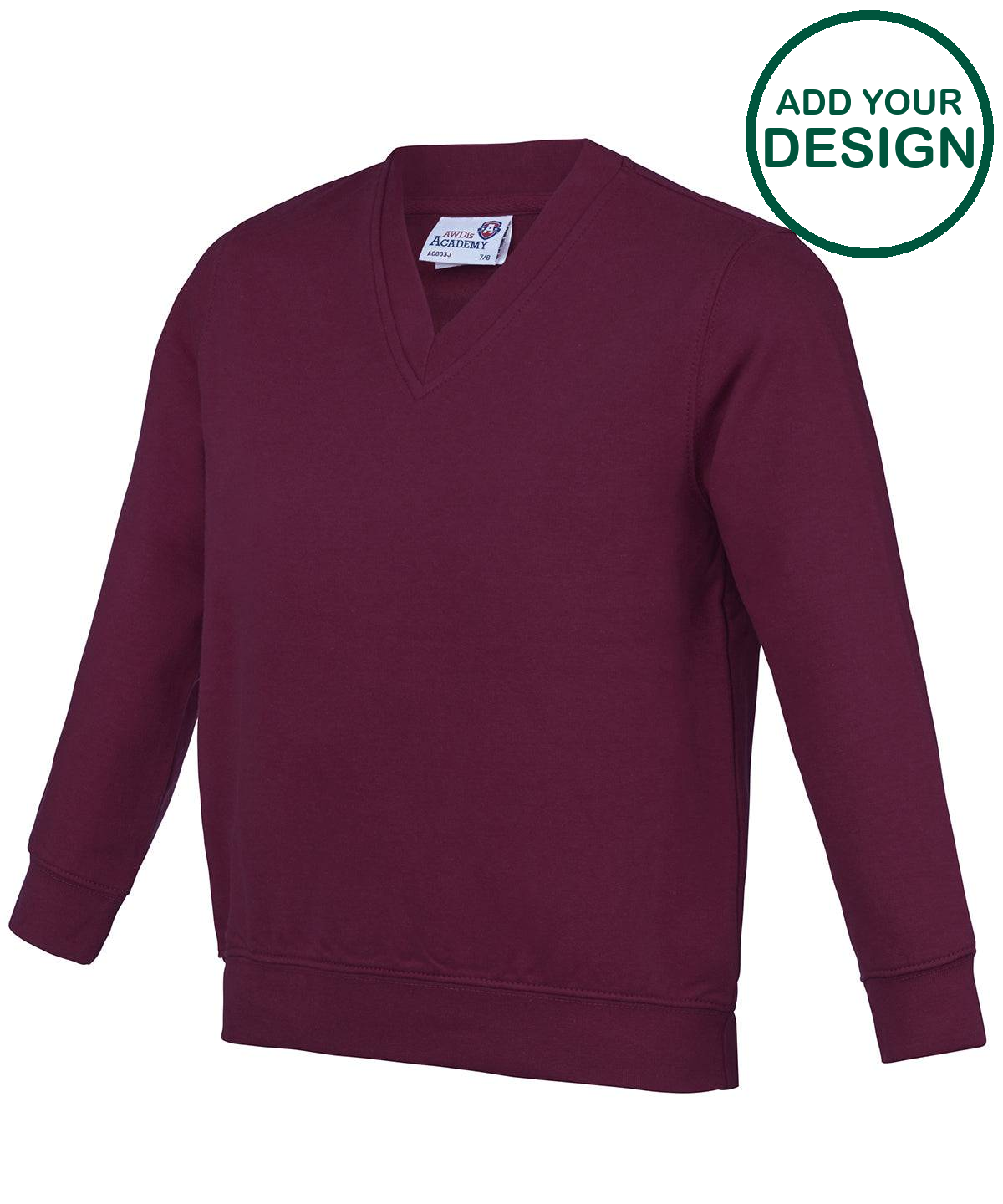 Kids Academy v-neck sweatshirt