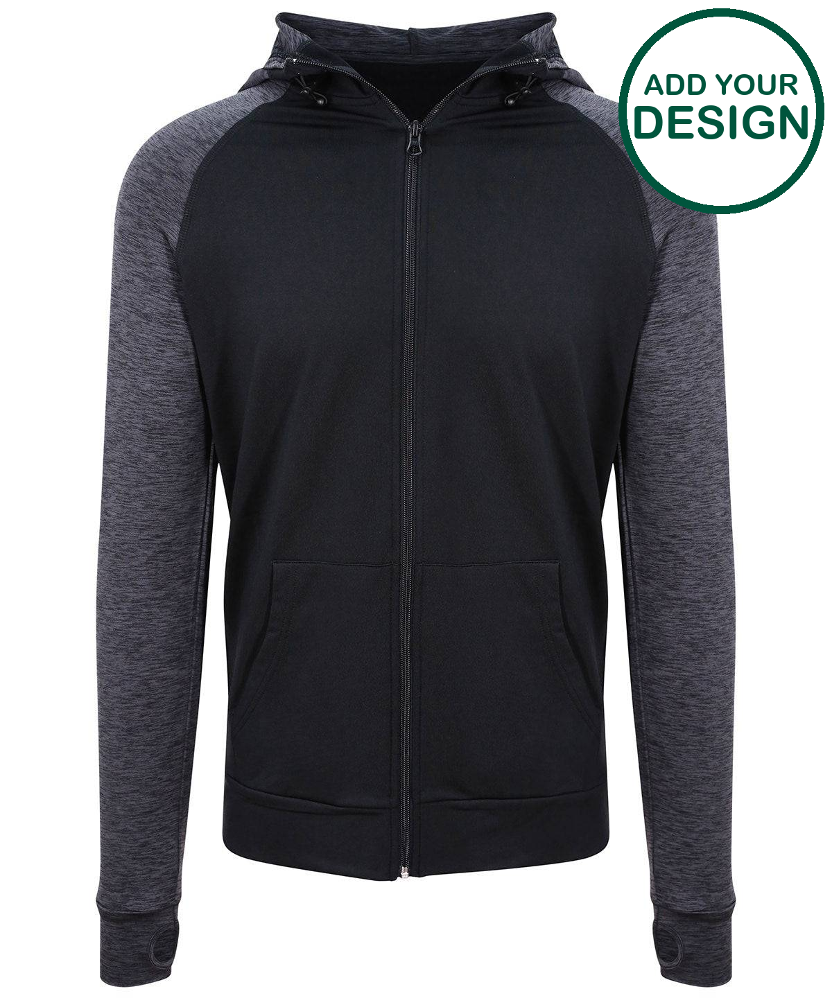 Cool contrast zoodie