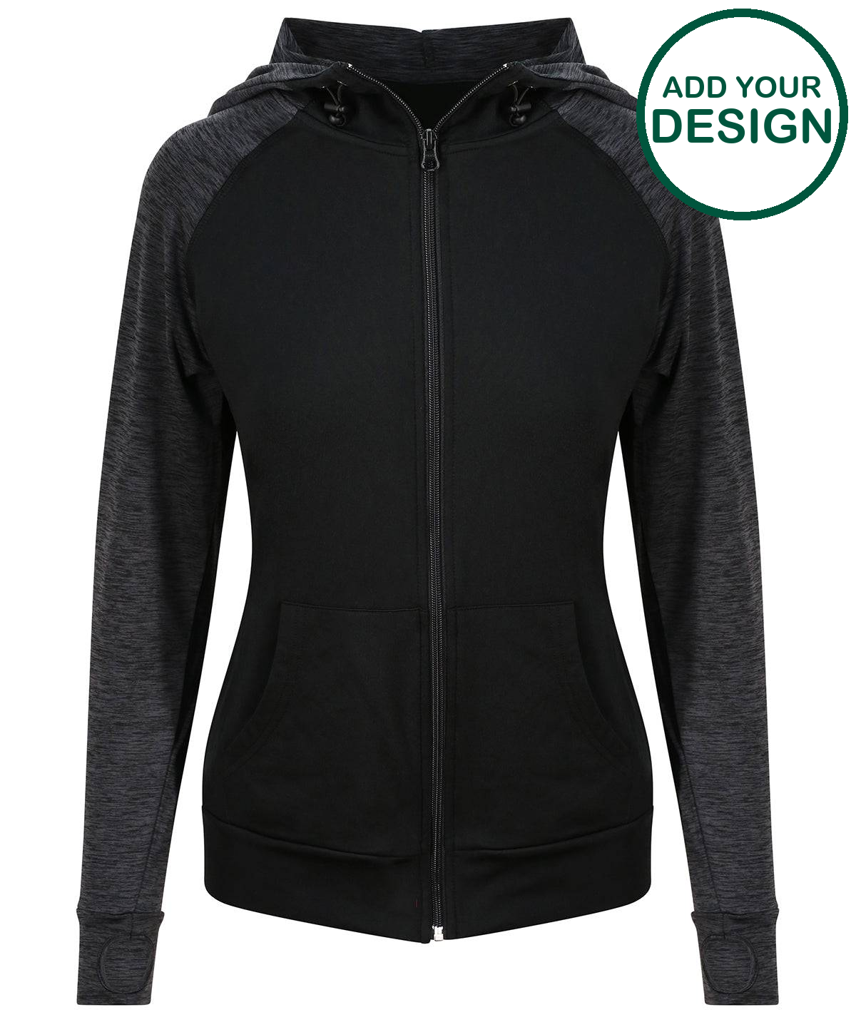 Women's cool contrast zoodie