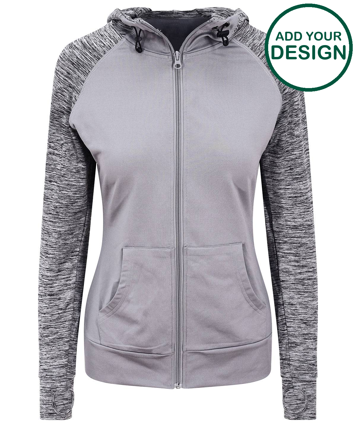 Women's cool contrast zoodie