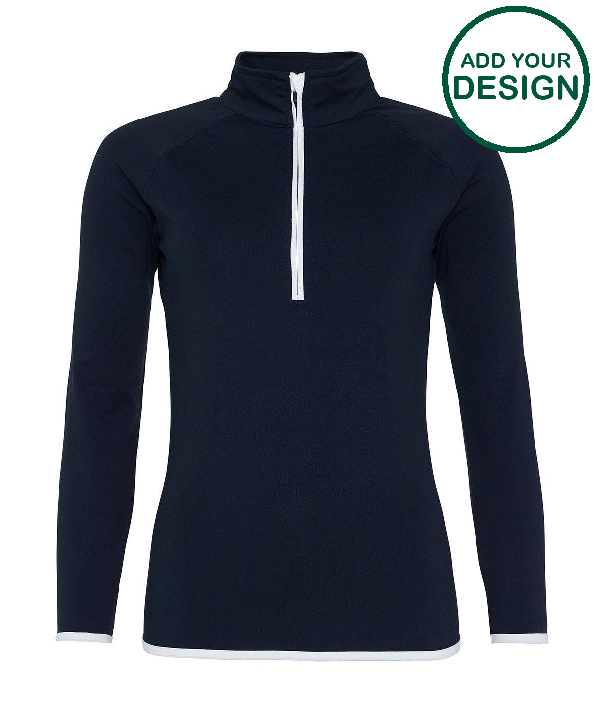 Women's cool ½ zip sweatshirt
