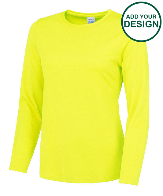 Women's long sleeve cool T